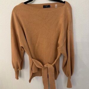 Tahari Camel Knit Sweater